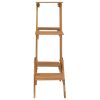 vidaXL Plant Stand 32.7"x9.8"x32.7" Firwood