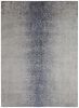 5' X 8' Ivory And Blue Abstract Power Loom Area Rug