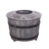 Smokeless Firepit With Wood Pellet/Twig/Wood As The Fuel, Wood Look