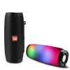 Wireless Speaker; Waterproof Speaker With Colorful LED Light; Portable Outdoor 3D Stereo Bass Luminous Speaker