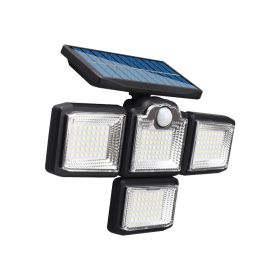 Solar Light Street Lamp Rotating Split Waterproof (Option: 192LED One Piece)